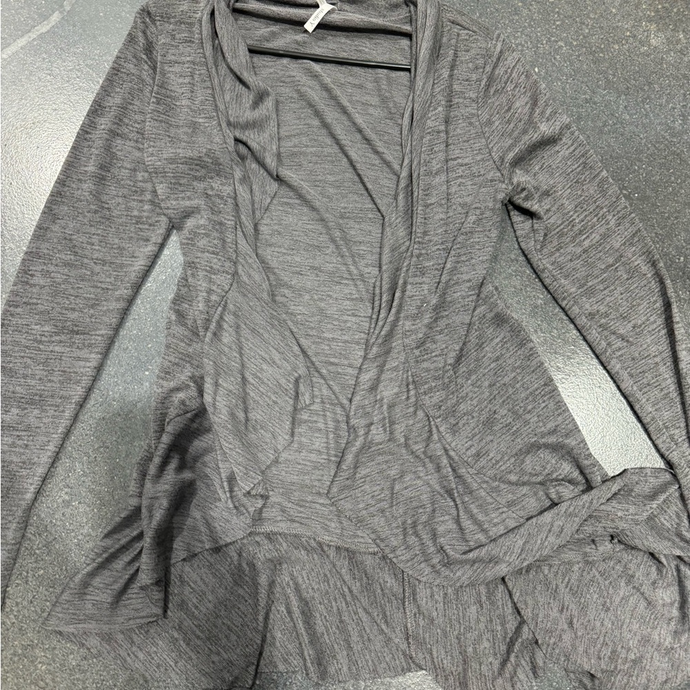 Studio Y Heather Gray Cardigan